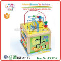 All-Purpose Wooden Activity Cube Toy